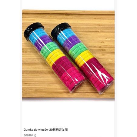 GUMKA DO WŁOSÓW 20 PCS.