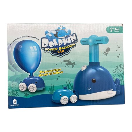 POWER BALLOON AUTA Z NAPĘDEM POMPKA BALONY