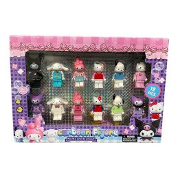 ZESTAW 12SZT FIGUREK SANRIO