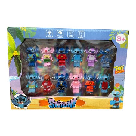 ZESTAW 12SZT FIGUREK STITCH