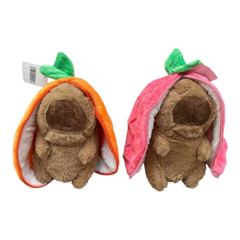PLUSZOWA MASKOTKA 2W1 KAPIBARA W OWOCE PLUSZOWA MASKOTKA 2W1 KAPIBARA W OWOCE