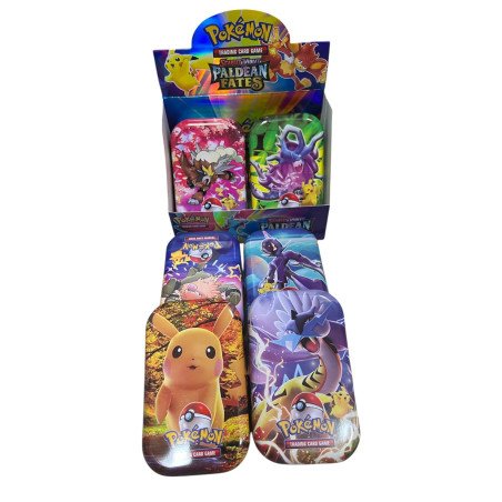 PUSZKA METALOWA KARTY POKEMON PALDEAN FATES