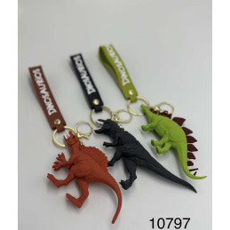 BRELOK GUMOWY DINOZAUR
