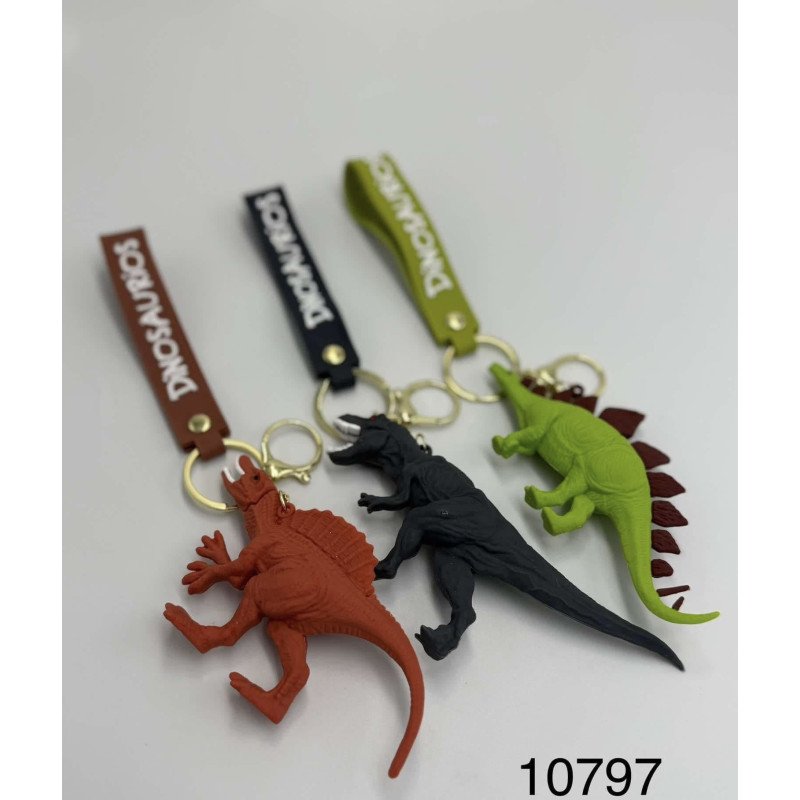 BRELOK GUMOWY DINOZAUR BRELOK GUMOWY DINOZAUR