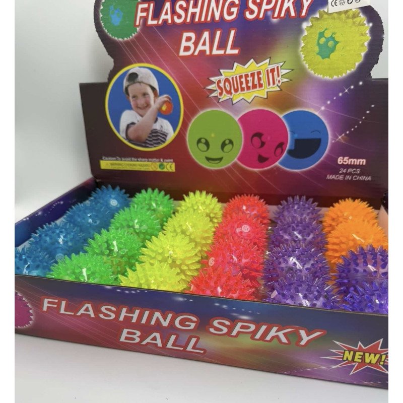 FLASHING SPIKY BALL FLASHING SPIKY BALL