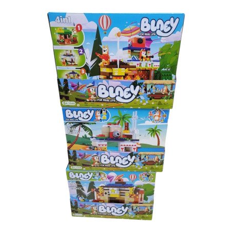 KLOCKI 220PCS+ BLUEY
