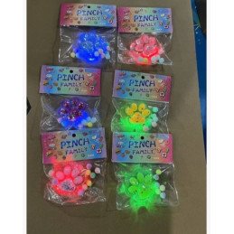 SQUISHY GNIOTEK ŁAPKI ŚWIECĄCE