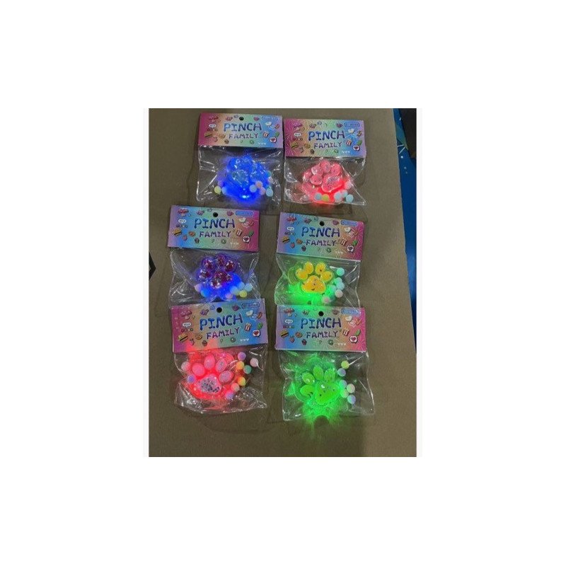 SQUISHY GNIOTEK ŁAPKI ŚWIECĄCE SQUISHY GNIOTEK ŁAPKI ŚWIECĄCE