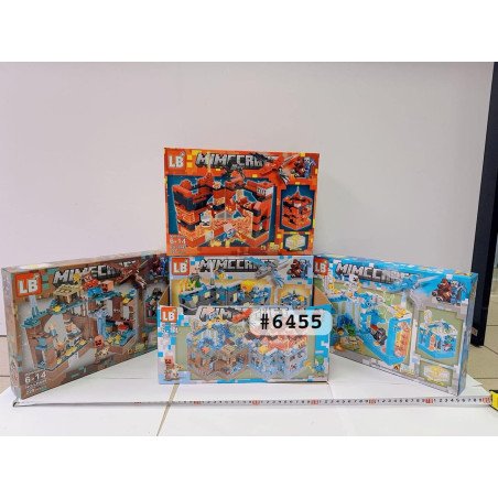 KLOCKI 220PCS+ MINECRAFT