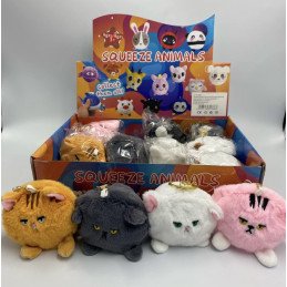 BRELOK SQUISHY GNIOTEK KOTY