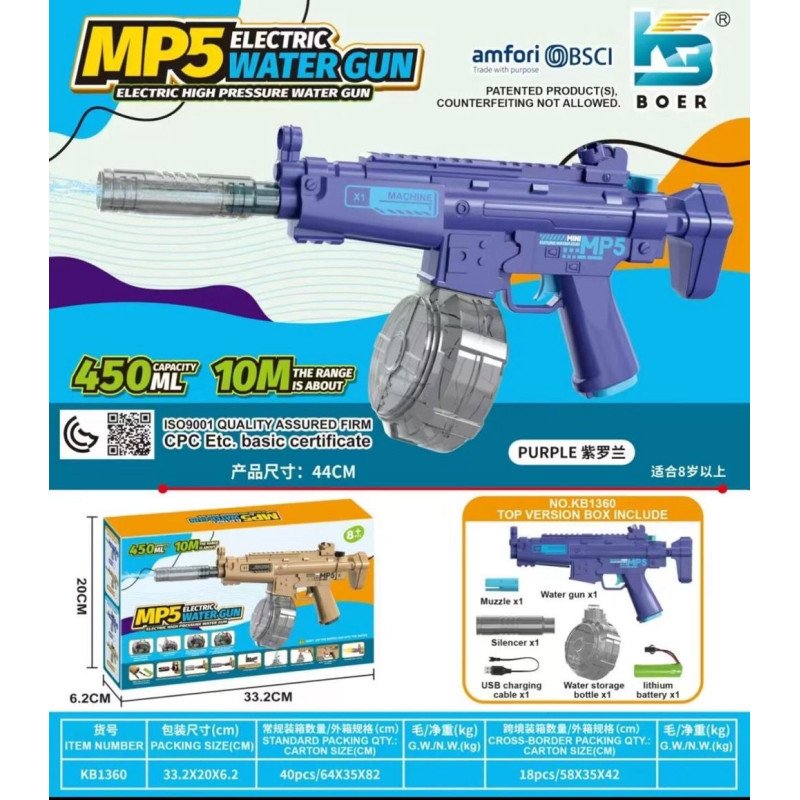 PISTOLET ELEKTRYCZNY NA WODĘ PISTOLET ELEKTRYCZNY NA WODĘ