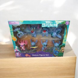 ZESTAW 8SZT FIGURKI STITCH