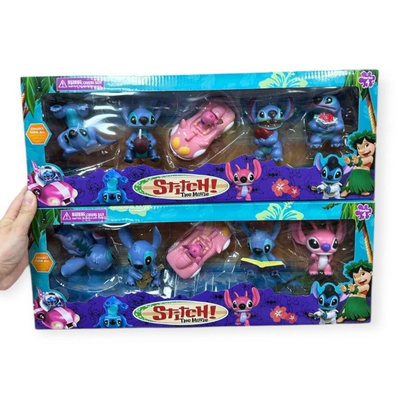 ZESTAW 5SZT FIGURKI STITCH ZESTAW 5SZT FIGURKI STITCH