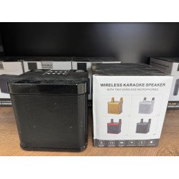 GŁOŚNIK BLUETOOTH KARAOKE BEZPRZEWODOWY
