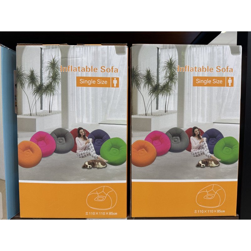 INFLATABLE SOFA SINGLE SIZE INFLATABLE SOFA SINGLE SIZE