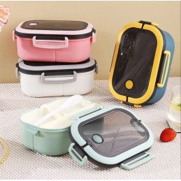 LUNCHBOX 2 PIĘTRO Z SZTUĆAMI