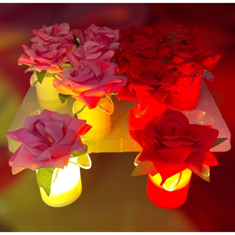 LAMPKI ROSA ZAWIERA BATERIE LAMPKI ROSA ZAWIERA BATERIE