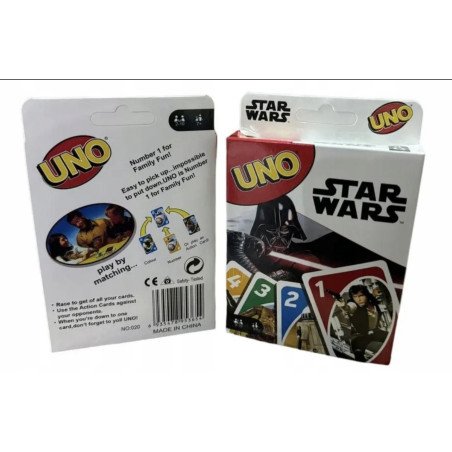 KARTY UNO STAR WARS