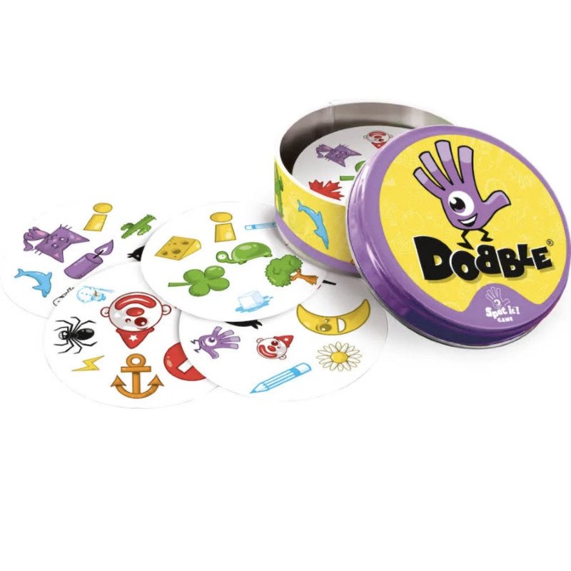GRA DOBBLE RODZINNA KARTY SPOT IT GRA DOBBLE RODZINNA KARTY SPOT IT