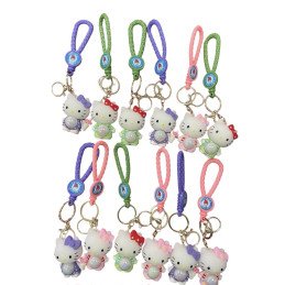 BRELOK GUMOWY HELLO KITTY ŚWIECĄCE