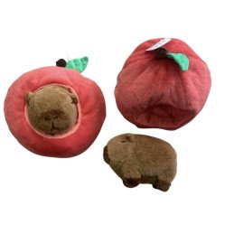 PLUSZOWA MASKOTKA KAPIBARA W OWOCE