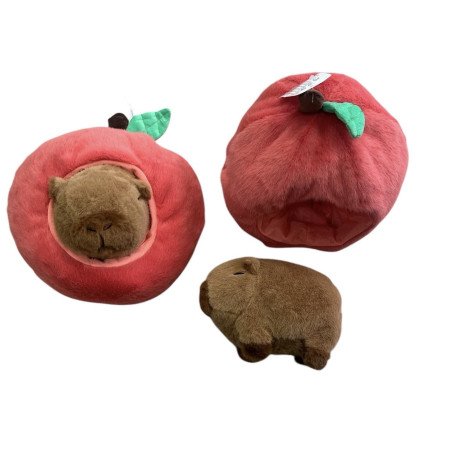 PLUSZOWA MASKOTKA KAPIBARA W OWOCE