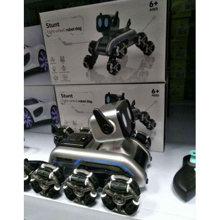 INTELIGENTNY ROBOT ZDALNIE PIES 8WD