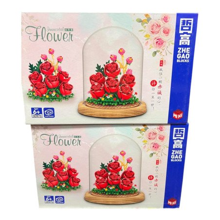 KLOCKI KWIATY FLOWERS