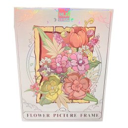 KLOCKI KWIATY FLOWERS PICTURE FRAME