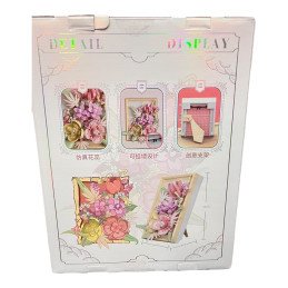 KLOCKI KWIATY FLOWERS PICTURE FRAME