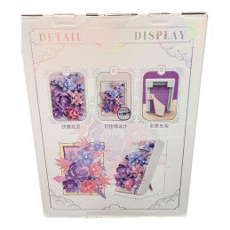 KLOCKI KWIATY FLOWERS PICTURE FRAME