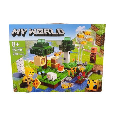 KLOCKI 238PCS+ MY WORLD