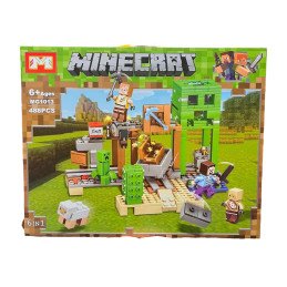 KLOCKI 488PCS MINECRAFT