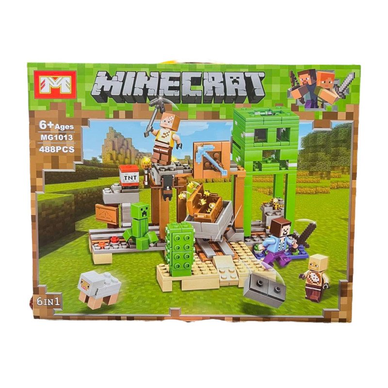 KLOCKI 488PCS MINECRAFT KLOCKI 488PCS MINECRAFT
