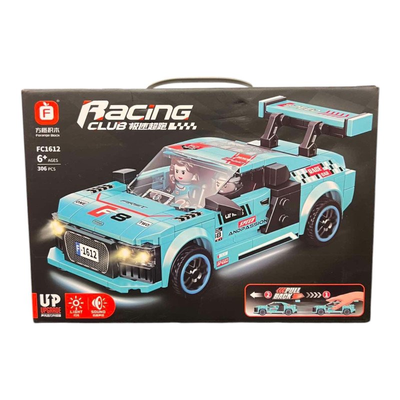 KLOCKI 306PCS RACING CLUB KLOCKI 306PCS RACING CLUB