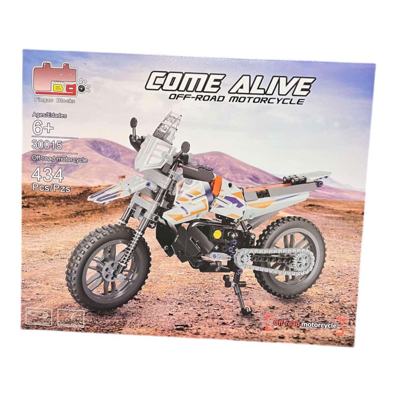 KLOCKI 434PCS COME ALIVE MOTORCYCLE KLOCKI 434PCS COME ALIVE MOTORCYCLE