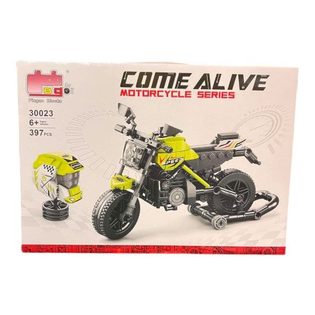 KLOCKI 397PCS COME ALIVE MOTORCYCLE SERIES