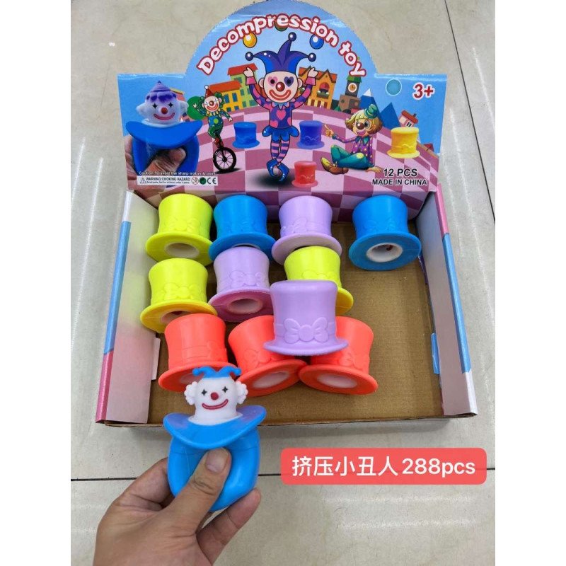 SQUISHY POP-UP BŁAZEN SQUISHY POP-UP BŁAZEN
