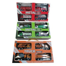 ZESTAW 4SZT METALOWA TRUCK