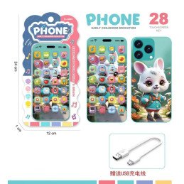 ZABAWKA TELEFON 28 TOUCH KEY