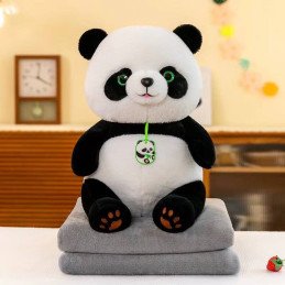 MASKOTKA PANDA Z KOCEM