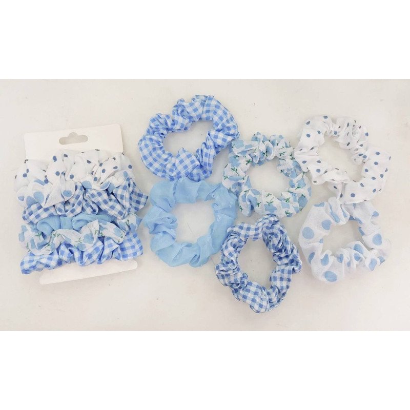 SCRUNCHIE LISTEK 6 SZT. SCRUNCHIE LISTEK 6 SZT.