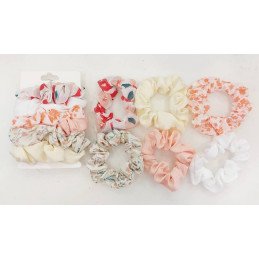 SCRUNCHIE LISTEK 6 SZT.