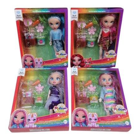 ZESTAW LALKA FASHION GIRL