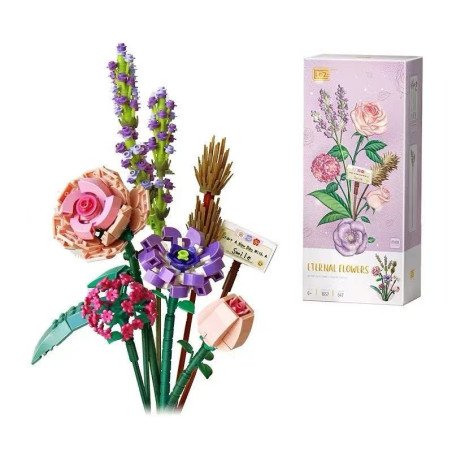 KLOCKI 547PCS ETERNAL FLOWERS