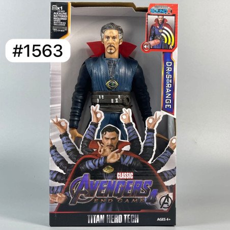 DUŻA FIGURKA AVENGERS DR.STRAGE RUCHOMA DŹWIĘK LED 30CM
