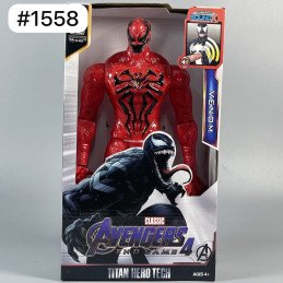 DUŻA FIGURKA AVENGERS VENOM RUCHOMA DŹWIĘK LED 30CM