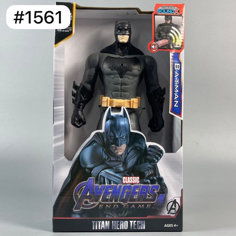 DUŻA FIGURKA AVENGERS BATMAN RUCHOMA DŹWIĘK LED 30CM DUŻA FIGURKA AVENGERS BATMAN RUCHOMA DŹWIĘK LED 30CM