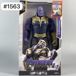 DUŻA FIGURKA AVENGERS THANOS RUCHOMA DŹWIĘK LED 30CM