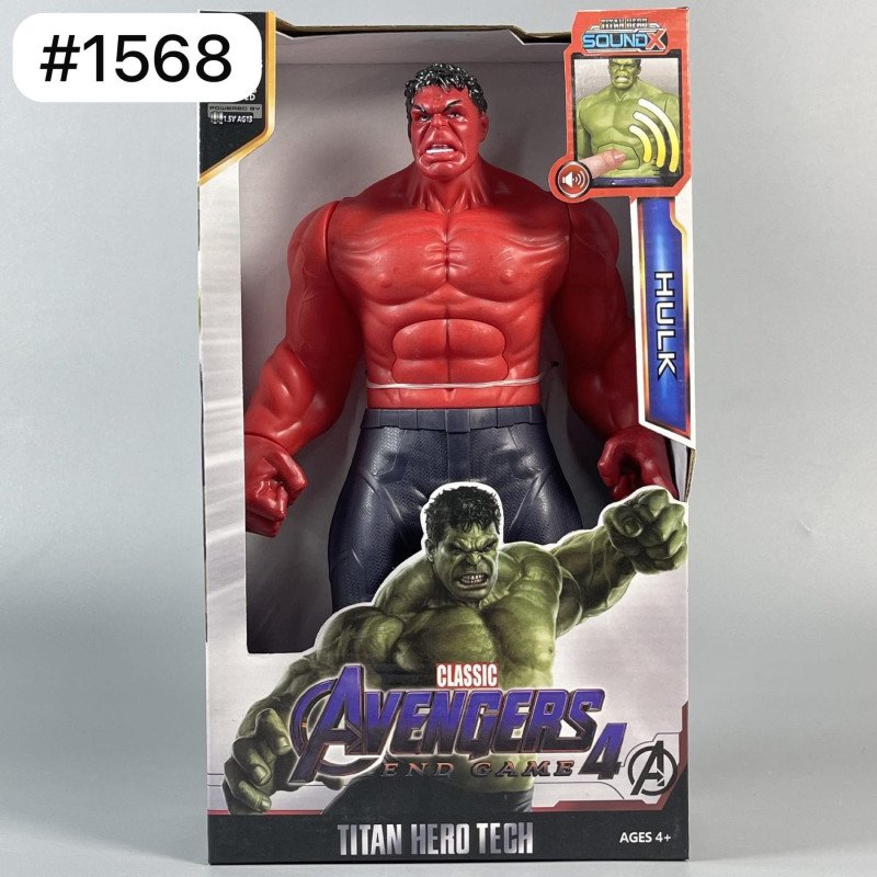 DUŻA FIGURKA AVENGERS HULK RUCHOMA DŹWIĘK LED 30CM DUŻA FIGURKA AVENGERS HULK RUCHOMA DŹWIĘK LED 30CM